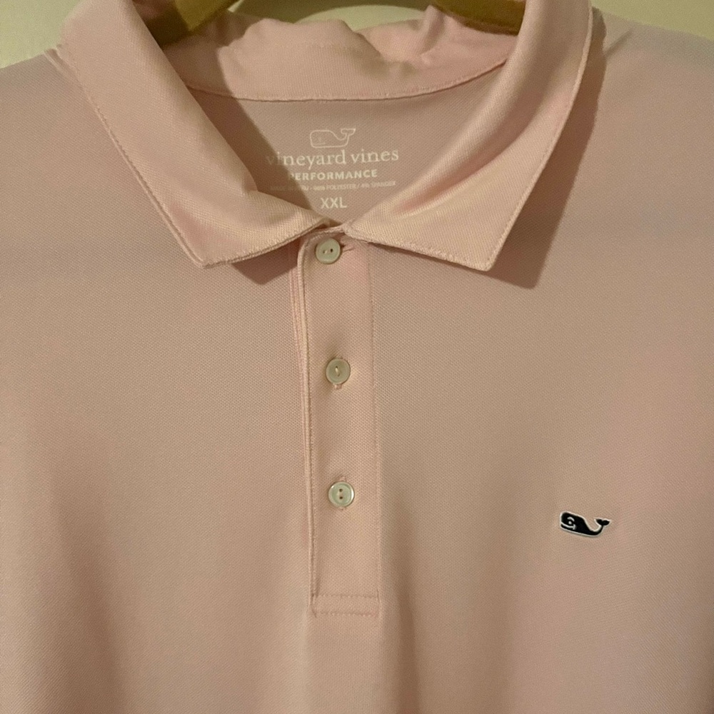 Vineyard Vines Performance Polo XXL Pink